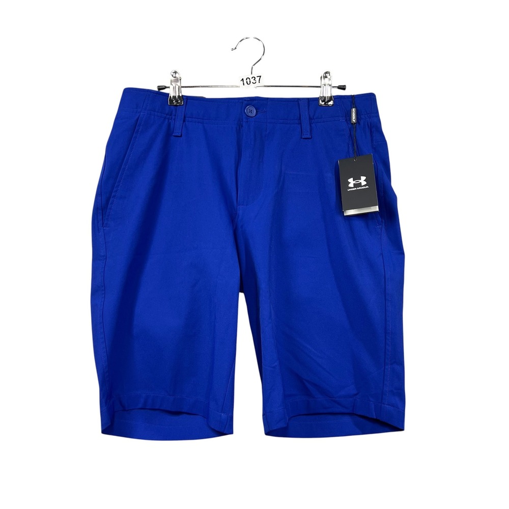 NWT Under Armour Drive Taper Shorts Mens 32 Blue Golf‎ Athletic 1370086 456 NEW